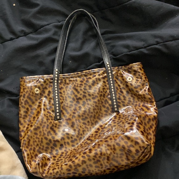 Jimmy Choo Leopard Print Hand Bag - Picture 1 of 12